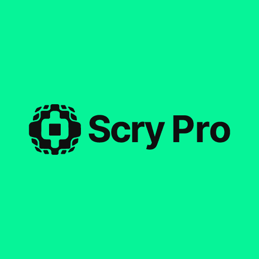 Black on Green + Wordmark