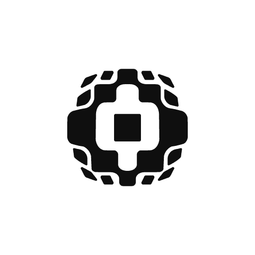 Black on Transparent